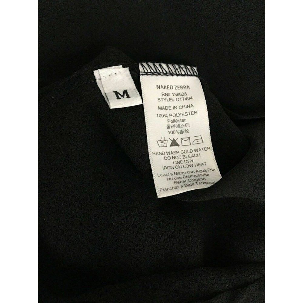 Decker Button Down Tank Top Sheer back - Picture 7 of 8